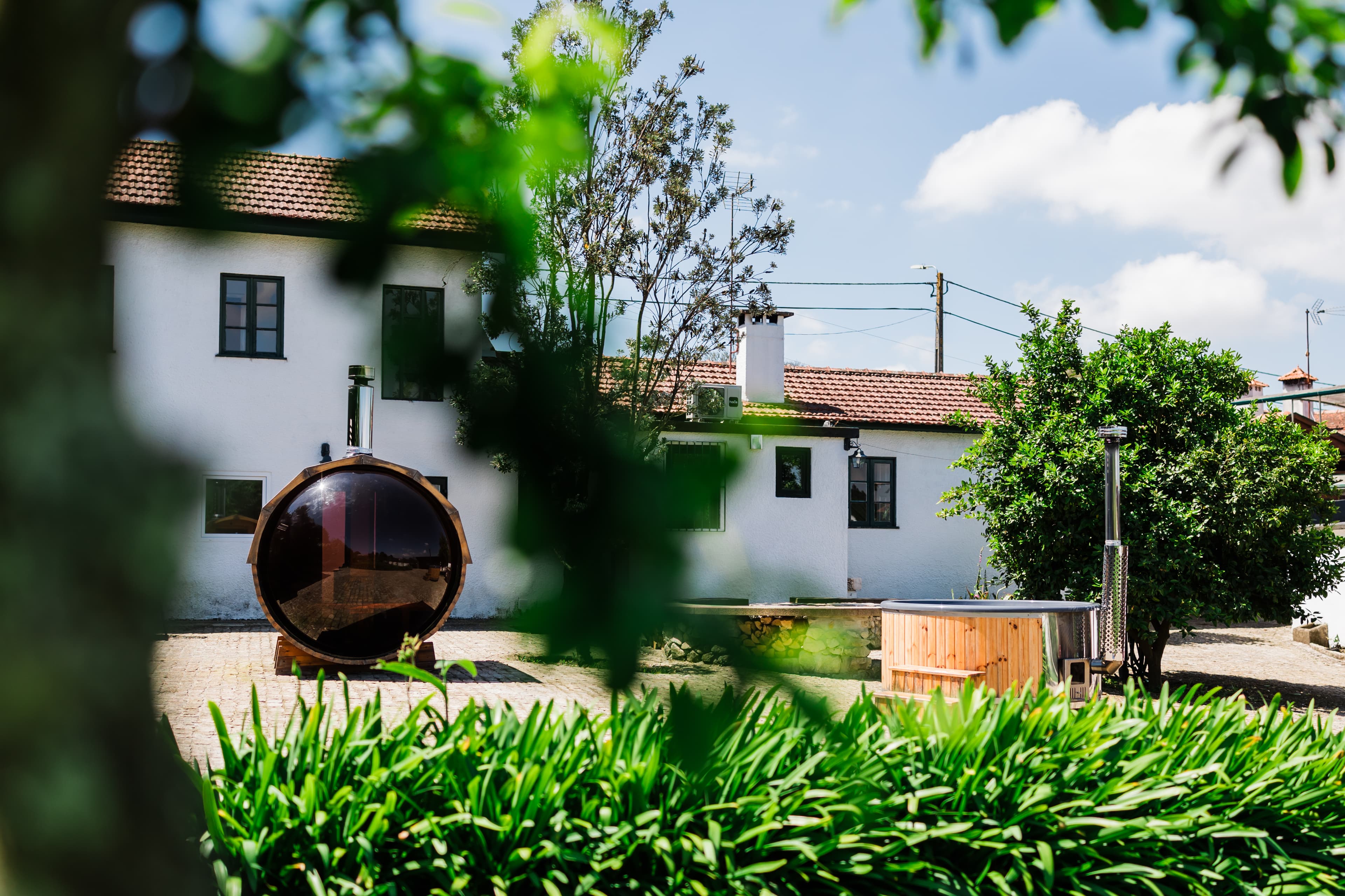 Fachada da Sanfins Country House